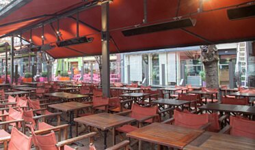 Vision - Restaurant - Infrared radiant heaters