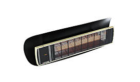 Weathershield 3 Black Accessorie - Studio Image by Heatscope Heaters