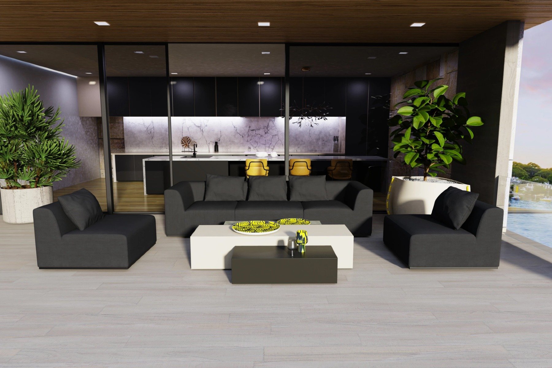 Natural colours furniture