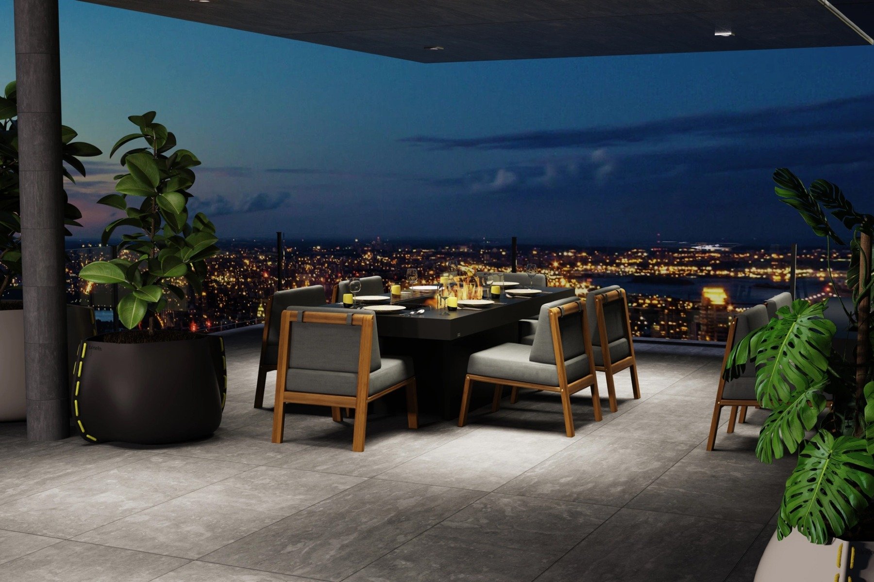 The outdoor dining pivot