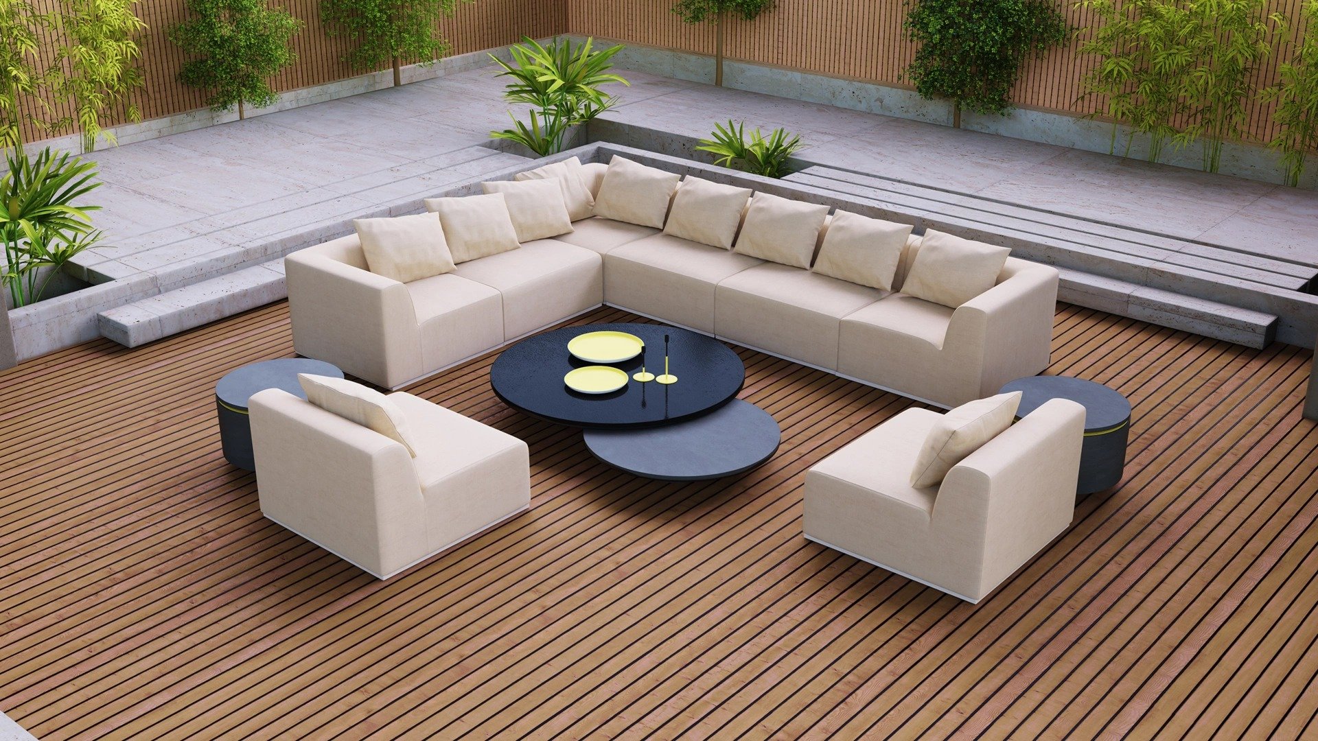How to create a lounge zone for relaxing entertaining